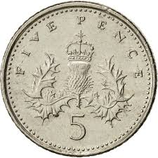 Why is the value dropping? Five Pence 2005 Coin From United Kingdom Online Coin Club