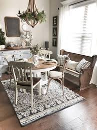 This setting also replaces a regular spoon with a soup spoon and adds a wine glass to the mix. Grey Farmhouse Style Dining Table Novocom Top