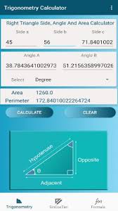 It can either be in degrees or radians. Trigonometry Calculator For Android Apk Download