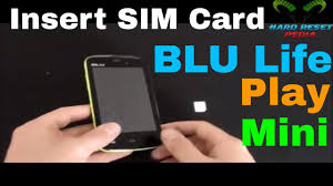 BLU Life Play Mini Insert The Sim Card ...