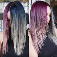 If you prefer this aesthetic, choose a highlight hue that's only a few shades lighter than your real hair color. Best Double Hair Color Ideas For Summer Gradient Hair Hair Inspiration Color Trendy Hair Color