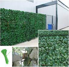 Haie Artificielle 1m50 x 5m Pare Vue Feuillages Brise Vue pour Balcon  Clôture de Jardin mur Vegetal Artificiel Haie Verte en PVC Brise Vue de  Jardin Brise Vue Balcon Feuillage Clôtures Décoratives :