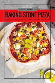 Recipe For A Vegan Pizza Like The Stone Oven Pizza From Your Favorite Italian Restaurant Without Having A B Vegan Pizza Vegan Recipes Easy Vegan Dinner Recipes
