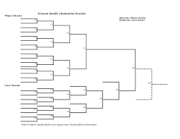 Printable And Fillable 16 Team Double Elimination Bracket Printerfriendly