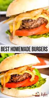 This Easy Homemade Beef Burger Recipe Will Have You Skip The Drive Through And Head Home To Chow Down On Burger Recipes Beef Homemade Beef Burgers Beef Burgers
