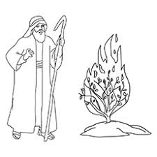 Moses and the burning bush coloring pages are a fun way for kids of all ages to develop creativity, focus, motor skills and color recognition. Bush Baby Drawing Simple Novocom Top