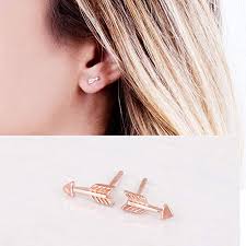 Check spelling or type a new query. Amazon Com Rose Gold Arrow Stud Earrings Designer Handmade Cute Pink Gold Post Earrings Handmade Products