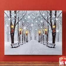Shop unique custom made canvas prints, framed prints, posters, tapestries, and more. Light Up Winter Park Canvas Wall Art Collections Etc