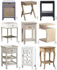 Finding a happy medium of what you should include on a nightstand depends on the person, but you want it to be a utility spot. Favorite Narrow Nightstands For Small Space Bedrooms Driven By Decor