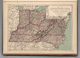 Your trip begins in the state of kentucky. Delaware Maryland Virginia West Virginia North Carolina Kentucky Tennessee Ohio And Indiana David Rumsey Historical Map Collection