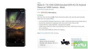 Features 5.5″ display, snapdragon 430 chipset, 16 mp primary camera, 8 mp front camera, 3000 mah battery, . Nokia 6 1 6 2018 Ta 1045 Price In Us Buy Link Specs Release Date