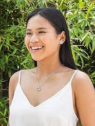 Sash & Soph Infinity Heart Cubic Zirconia Earrings Studs, Brilliant Heart  Earrings for Women, 925 sterling Silver Stud Earrings for Women, Wonderful  ...