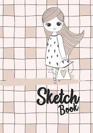 Girls drawing at getdrawings com free for personal use girls. Sketch Book Cute Girl Blank Pages 7x10 Inches Drawing Doodling Pad For Creative Kids Print Zz 9781693864117 Amazon Com Books