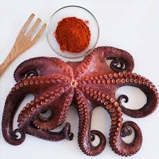 El pulpo se debe cocer en dos etapas. Pulpo Entero Pescado Fresco A Domicilio