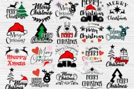 Download Merry Christmas Svg Bundle Svg Files Graphic By Tonisartstudio Creative Fabrica