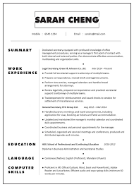 Secretary Resume Examples Secretary Resume Examples 2019 Secretary Resume Examples 2020 Secretary R Job Resume Examples Resume Examples Best Resume Template