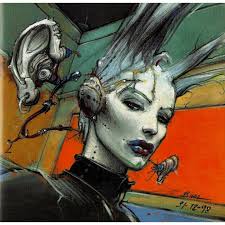 Happy 69th birthday to French comic illustration legend Enki Bilal! The  Yugoslavian-born Bilal is best known for his 'Nikopol' series and for being  an early, prominent contributor to both 'Metal Hurlant' and '