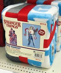 Stranger things amino is the place where all stranger things fans are welcome! Stranger Things Eleven Plush Blanket At Target Millie Bobby Brown Season 3 Stranger Things Merch Stranger Things Merchandise Stranger Things Outfit