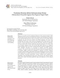 Download contoh soal latihan tes tenaga penyuluh agama islam non pns 100 contoh soal latihan cat cpns pppk 2019 dan pembahasan pdf. Pdf Tuntutan Kinerja Dalam Keterancaman Kerja Dilema Karir Penyuluh Agama Non Pegawai Negeri Sipil