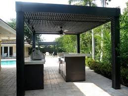 Custom Modern Outdoor Kitchen Modern Pergola Designs Modern Pergola Outdoor Kitchen Design