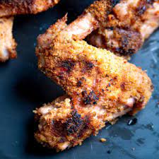 This recipe uses a southern buttermilk marinade to make the flesh juicy all the way through, and a breading secret trick for how to make fried chicken with an ultra crunchy, nubbly crust. Bill S Crispy Breaded Italian Chicken Wings The Genetic Chef