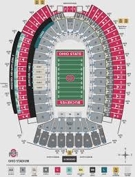 Proper Ohio State Interactive Seating Chart Osu Stadium