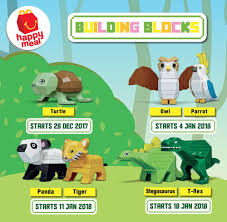 We will be coming back this year, to keep you up to date on all the 2020 happy meal toys that are coming out. Mcdonald S Happy Meal Toys January 2018 Building Blocks Kids Time