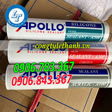 NHÀ CUNG CẤP KEO SILICONE APOLLO A100, A300, A500 UY TÍN GIÁ RẺ