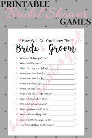 Download your free how well do you know the bride printable here! Party Games Activities Kitchen Tea Game 20pc How Well Do You Know The Bride Groom Bridal Shower Home Furniture Diy Itkart Org