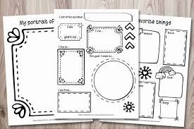 Great ice breaker for new students. 3 Free All About Me Printables Icebreaker Activity For Back To School The Artisan Life