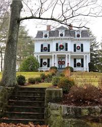 Holiday Season In New England Instagram Favorites New England Homes Christmas In England Pretty House
