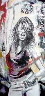 Cecile Desserle Coquelicots Peinture Tableau Art Contemporain Peinture