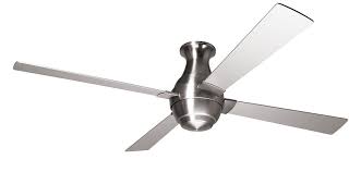 Gusto Flush Mount Ceiling Fan With No Light