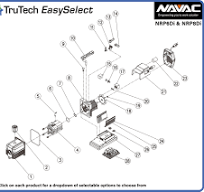 NAVAC NRP8Di Smart Vacuum Pump Parts