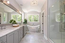Call half price cabinets to get started! 75 Beautiful Bathroom With Shaker Cabinets Pictures Ideas July 2021 Houzz