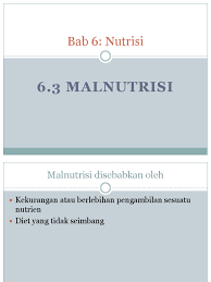Bab 9 biologi tingkatan 4. Biologi Bab 6 Malnutrisi