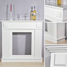 Details Zu Kaminumrandung 109cm Weiss Landhausstil Mdf Kaminkonsole Kaminverkleidung Kaminumrandung Kaminverkleidung Kaminkonsole
