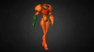 Samus Aran By Olivierc 3d Model Samus Samus Aran 3d Model