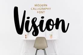 Discover the different types of fonts and how they are displayed. Vision Cool Bold Cursive Font Download
