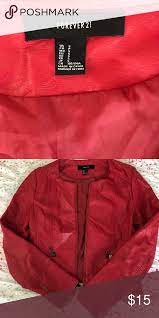Red Jacket Red Jacket Jackets Leather Jacket