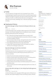 Operations manager resume template is a perfect start to refer to for writing an interesting resume or cover letter. Operations Manager Resume Writing Guide 12 Examples Pdf