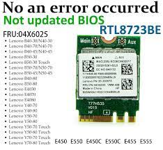 Shall not be liable for technical or editorial errors or omissions contained herein.the information provided is provided as is without warranty of any kind.to the extent permitted by law, neither hp or. Realtek Rtl8723be 300mbps 802 11n M2 Ngff Drahtlose Karte Mini Pci E Wifi Adapter Bluetooth 4 0 Fur Lenovo E450 E550 E555 Y50 Mini Pci E Wifi Pci E Wifiwifi Adapter Aliexpress
