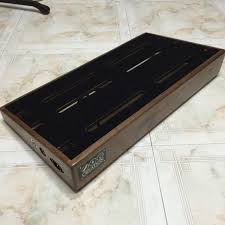 Creation music company is committed to making music products of the highest quality and craftsmanship. Creation Music Custom Heritage Series Pedal Board 24 X 12 5 Inches Pt 2 Size Music Media Music Accessories On Carousell