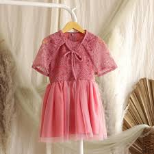 Model dress anak perempuan baik untuk pesta, bermain, polos, kombinasi, berlengan panjang, hingga tanpa lengan ada di sini ✔️. Dress Brokat Modern Anak Off 59 Www Transanatolie Com