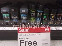 B3g1 Free Axe Body Hair Care Nice Savings At Target