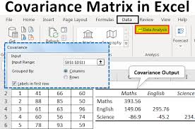 As matrizes inversas, assim como os determinantes, geralmente são usados para resolver sistemas de equações. Covariance Matrix In Excel Step By Step Guide With Examples