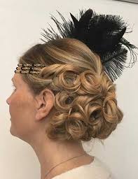 Repeat until hair is curled inwards and stays. Buy 1920s Updo With Headband With A Reserve Price Up To 66 Off