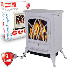 Fireplace world offers a huge range of electric fireplace suites at the most competitive prices available, all with free delivery to mainland uk. Marko 2000w Electric Fireplace Heater Cream For Sale Online Ebay