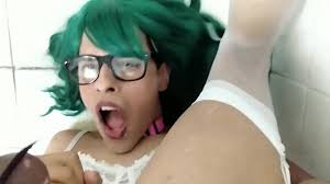 Self Facial and Cum Eating Compilation (with audio) Sissy Cumslut