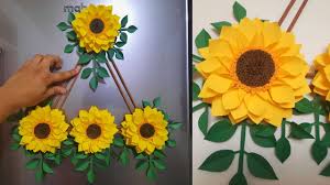 Arreglo De Flores Rosas De Papel Para Decorar Tu Casa Manualidades Para El Hogar Faciles De Hacer Youtube
